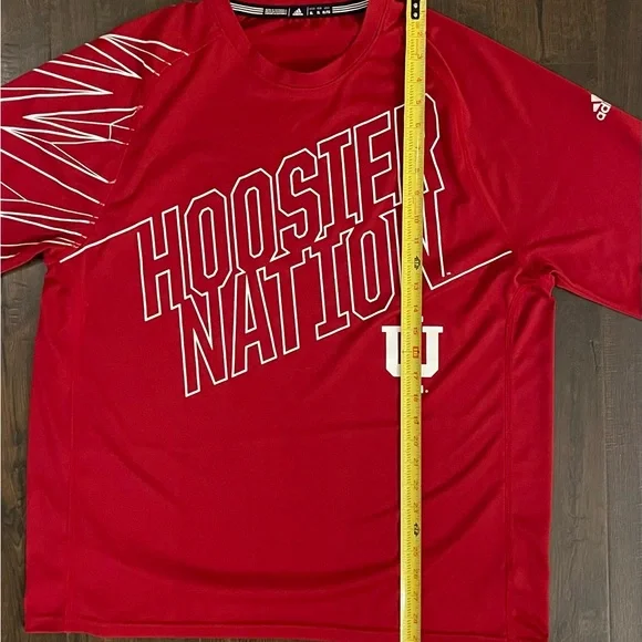 Adidas Indiana University ClimaLite Longsleeve XL - Picture 6 of 8